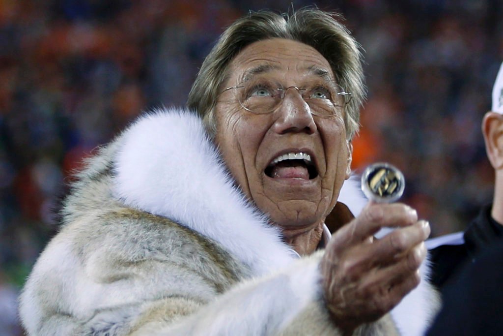 Joe Namath didn't have fun today